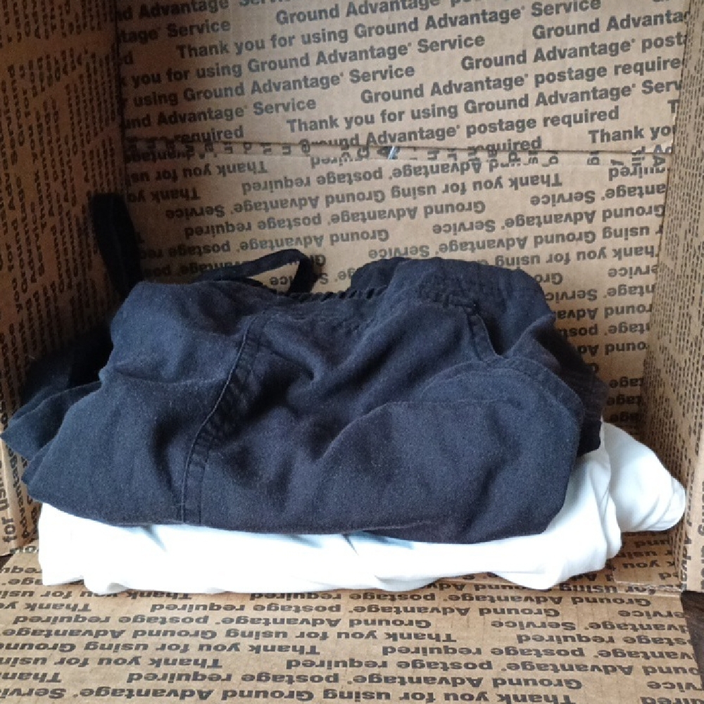 Scrubstar Black and White Pants